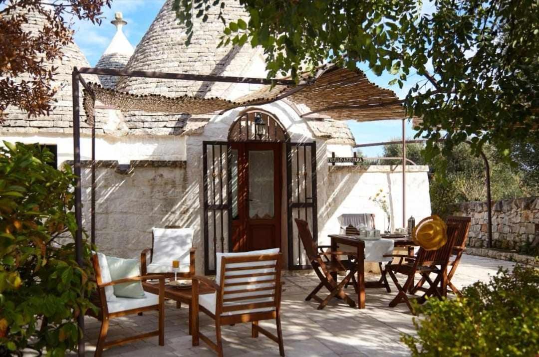 Вилла Trulli Azzalema With Exclusive Pool Бриндизи Экстерьер фото